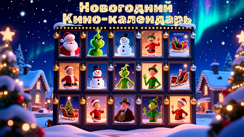 Коллекция Новогодний кино-адвент