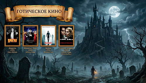 Коллекция Готическое кино