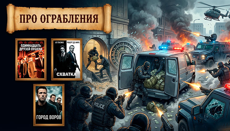 Коллекция Про ограбления | аферы и мошенников